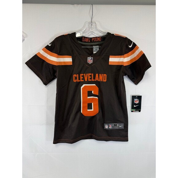 NIKE NFL Cleveland Browns Jersey NWT Youth Medium Wayfield #6 - Picture 1 of 6